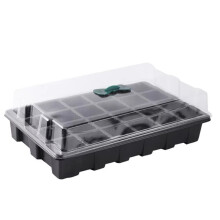 24 Zellen Setzlingstray Keimungsbox für Garten Gewächshaus, Pflanzbox für Blumen-, Gemüse-Samen