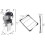 Metal 3 Tier Clothes Airer Laundry Drying Rack 2