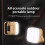 Outdoor Camping Lantern, Waterproof Solar USB Rechargeable Square Lantern with 3 Lighting Modes and Adjustable Brightness 2