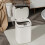 Smart Trash Bin with Sensor, 12L Automatic Open Lid Garbage Bin, Odor Control Storage Box for Kitchen and Bathroom 4