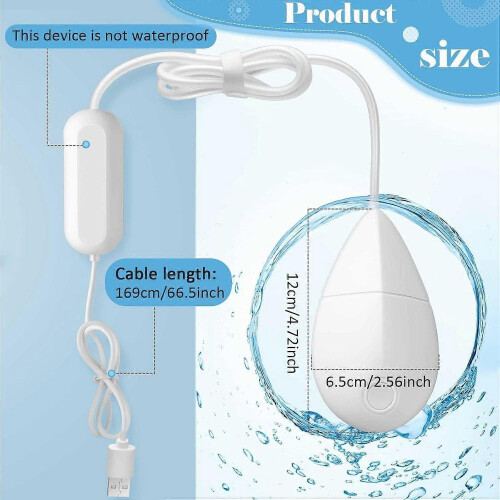 Portable Mini Washing Machine, Ultrasonic USB Automatic Washer for Clothes, Compact Travel and Dorm Use 1