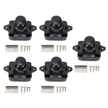 5 Stuks Zinklegering Kastdeur Drukknopsloten Set voor RV Motorhome