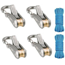 Rope Tightening Tool & Tensioner Heavy-Duty Retractable Tie Down Rope for Camping, Tarp, Hammock Outdoor Gear Securing