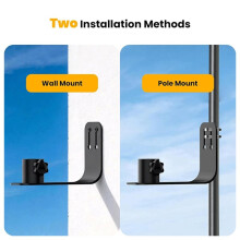 Soporte de Pared para Comedero Inteligente para BirdBuddy Pro1/2 - Soporte de Metal Resistente para Uso en Exteriores