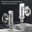 Automatic Water Stop Valve All-Copper Washing Machine Faucet Universal 4/6 Points Silver 2