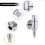 Automatic Water Stop Valve All-Copper Washing Machine Faucet Universal 4/6 Points Silver 5