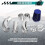 76mm 3" Universal Car Cold Air Intake System with Air Filter Auto Aluminium Intake Pipe Hose Modification Kits 3