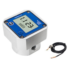 Micro Oval Gear Flow Meter Electronic RS485 Digital Liquid Flowmeter for Gasolines Urea Water G1/4 Flow Control