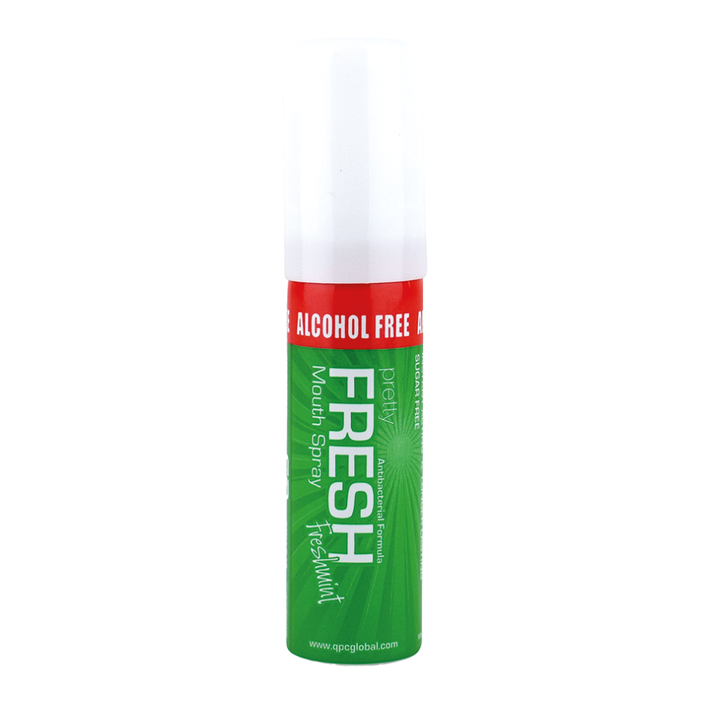 Pretty Mouth Spray Breath Freshener Mint Alcohol Free Fresh Mint - 20Ml X 5