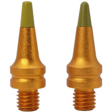 2 Pcs Hammer Tip Set for Dent Repair - Aluminium Alloy M8 Screw- Interchangeable Tips for Auto Dent Repair