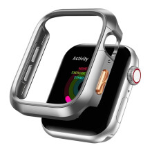 Metallrahmengehäuse für Watch Series, Stoßfeste Schutzhülle, Kompatibel mit für Watch 44 mm Titan