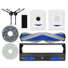Voor ( voor T30 OMNI / T30 Pro OMNI / voor Deebot T30e Pro) Robotstofzuiger Stofzak Hoofd Zij HEPA Filters Borstel Mop