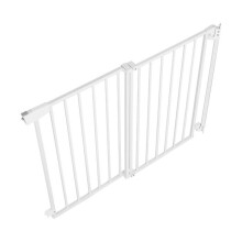 Barriera di Sicurezza per Bambini Duoku - Larghezza Regolabile, Barriera per Animali, Senza Barra Inferiore, Fissaggio a Muro, per Scale