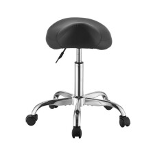 Taburetti - DUOKU - MST003-3-P - 360 kääntyvä istuin - Korkeus säädettävissä 535-695 mm - Ergonominen PU-nahkaistuin