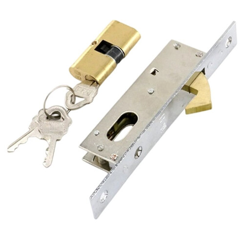 5586 Door Hook Lock Sliding Door Lock Replacement Security Lock with Keys for Kitchen Balcony Accessories 1