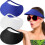 3 Pack Women’s Solid String Sun Visor Hat, Foam Adjustable Soft Visors for Golf, Tennis and Outdoor Use 1