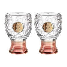 Soccer Shaped Heavy Duty Beer Glass Trophy Mug for Craft Beer Gifts, Bar Parties and Home Use