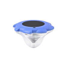 Luz Solar para Piscina, Luz LED Flotante Impermeable para Exteriores con Cambio Automático de Color, Lámpara Solar para Piscina B