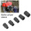 5PCS Brake Caliper Socket Set for    VAG 7 Teeth 10 Teeth Auto Repair Hand Tool 4