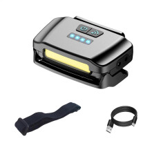 LED-Sensor-Stirnlampe für Mütze und Angeln, hochintensiv, extrahell, wasserdicht, für Camping, energieeffizient, umweltfreundlich, tragbar