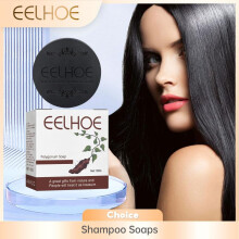 (1pcs) Polygonum Multiflorum Shampoo Soap Deep Cleaning Hair Moisturizing Care Cover Gray Hair Ginseng Extract Shampoo Bar