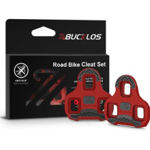 BUCKLOS Bicycle Self-Locking Pedal Cleats for KEO Professional Road Bike Pedals Shoes Cleat 0/4.5/9 Degree Float Cleats