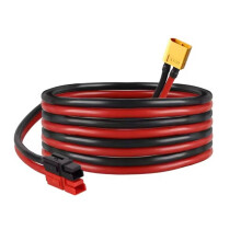 XT60 Male Conversion Cable Ebike Motor Battery Extension Cable for Anderson Connector to XT60 Connector Adapter Wire