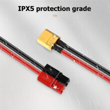 XT60 Male Conversion Cable Ebike Motor Battery Extension Cable for Anderson Connector to XT60 Connector Adapter Wire
