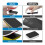 Conjunto de Esponjas de Lixa, Blocos de Lixa de Espuma Reutilizáveis de 3x4 Polegadas para Madeira, Móveis, Drywall (Conjunto de 120-600 Grit) 4