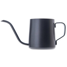 Bouilloire à Bec Gooseneck 250ml - Théière en Acier Inoxydable pour le Camping et les Voyages