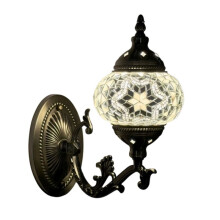 Wall Lamp Retro Exotic Handmade Mosaic Specialty Restaurant Hotel Homestay Aisle Corridor Wall Lamp A