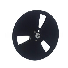 1/4 7 Inch Takeup Reel Empty Take Reel 3 Hole Wind Holes Open Reel Audio Tape Empty Reel for Reel to Reel Black