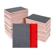 24 Pcs Sanding Sponge 80-3000 Grit Sandpaper Assortment, Washable & Reusable Sanding Blocks for Wood, Metal, Drywall