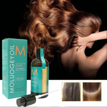 Moroccan Leave In Hair Oil - Anti Frizz Thermal Protection Smooth Lightweight