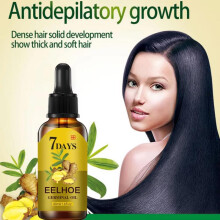 Ginger Hair Growth Serum Fast Growing Hair Oil Dense Regrowth Essential Oil Hair Care Treatment 40ml