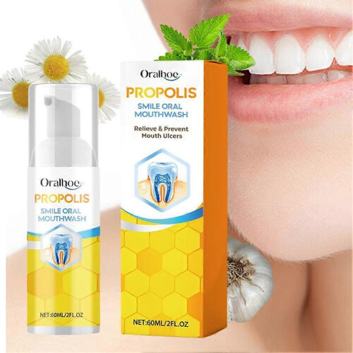 Propolis Dental Mousse - Deep Clean, Gum Protection, 100g
