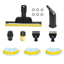 For SC1/ SC2/ SC3/ SC4/ SC5/ SC7/CTK10/CTK20 Steam Nozzle Microfiber Covers Flat Seam Brush Steam Window Parts