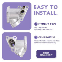 Alloggiamento Termostato Motore di Alta Qualità MD323232 per Galant 4G63 4G46 1998-2002