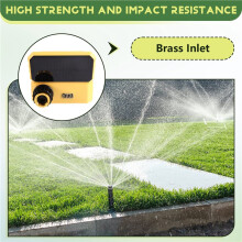 WiFi Solar Sprinkler Timer Water Timer Rechargeable with Rain Delay Manual & Automatic Watering for Garden Hose