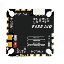 F435 45A AM32 AIO 3-6S High-Performance Flight Controller F4 16M OSD AM32 45A ESC for 3-6S FPV Drone