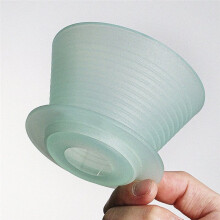 Pour over Coffee Brewing Filter Pour over Coffee Dripper Food Grade PP Flat Bottom Coffee Brewing Filter