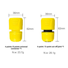 Zestaw Przyłączeniowy Filtra Wody do Pralki dla  4/5 Minute Pipe Adapter do Kranu Myjki Wysokociśnieniowej
