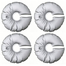 10kg Weighted Water Base Bag for Canopy and Parasol Brackets Windproof Thickened U-Shaped Foldable Inner Diameter 6CM