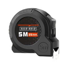 25mm Maßband Anti-Drop Edelstahl Maßband Heimwerker Baustellenmeter Ziehregel 5m
