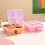 Set cutie prânz Crăciun cu separatoare suprapuse, 3 piese 7
