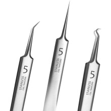 Blackhead Remover Tool Stainless Steel 3Pcs