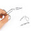 Τσιμπιδάκι Perfectweeze με λοξή άκρη, με λαβή Easy Scissor, για φρύδια 3