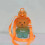 Μπουκάλι νερού Niovtt Bear Straw - 800ml με ντεγκραντέ λουράκι (Πορτοκαλί μπλε) 4
