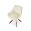(Ivory, Set of 2) Swivel Dining Chairs with Velvet Fabric, Armrests, Ergonomic Backrests - GOEURVANT 5