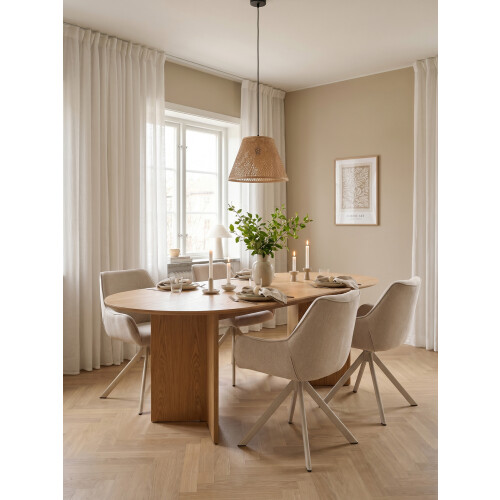 (Beige, Set of 2) GOEURVANT Dining Chairs